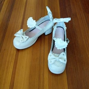 White Lolita Shoes
